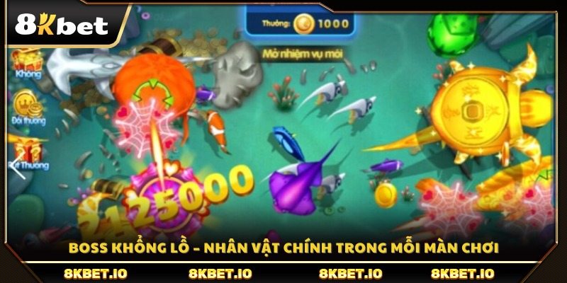 Boss lớn – Mục tiêu quan trọng trong từng màn chơi