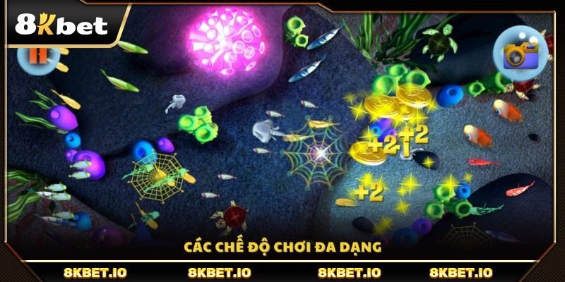 Hệ thống chơi phong phú, nhiều chế độ